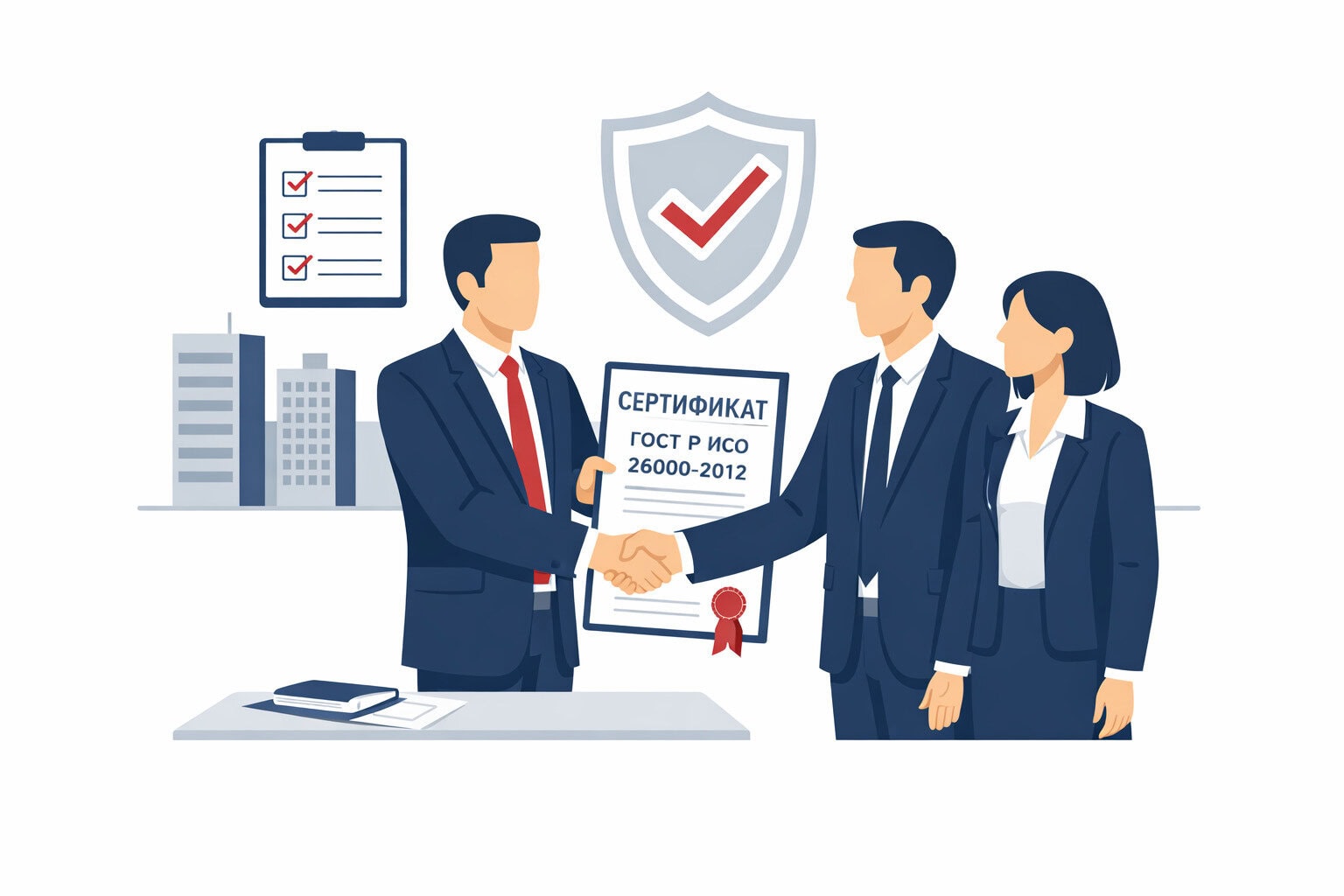 Порядок оформления сертификата ГОСТ Р ИСО 26000-2012 в Саках