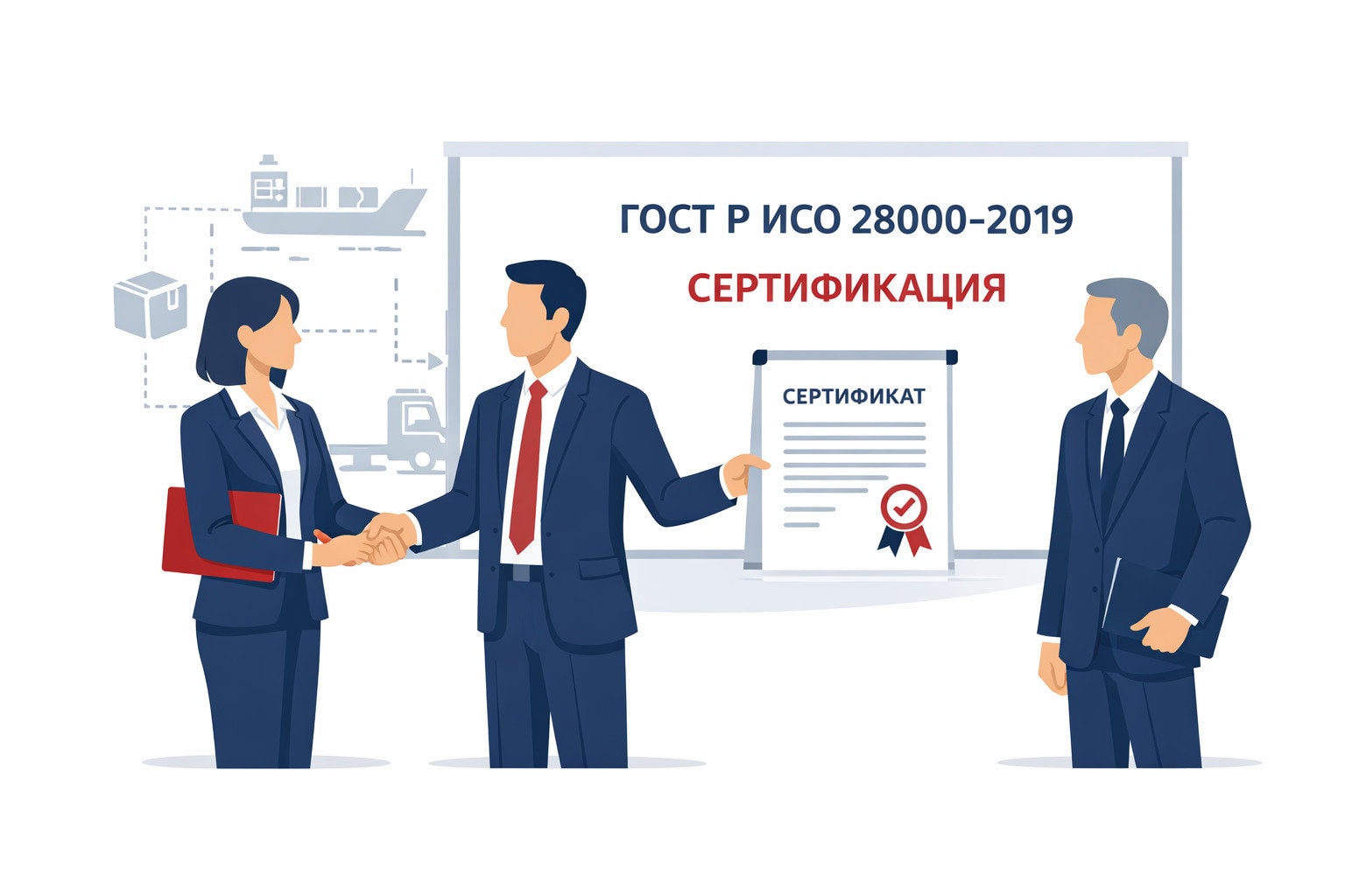 Оформление сертификата ГОСТ Р ИСО в Саках